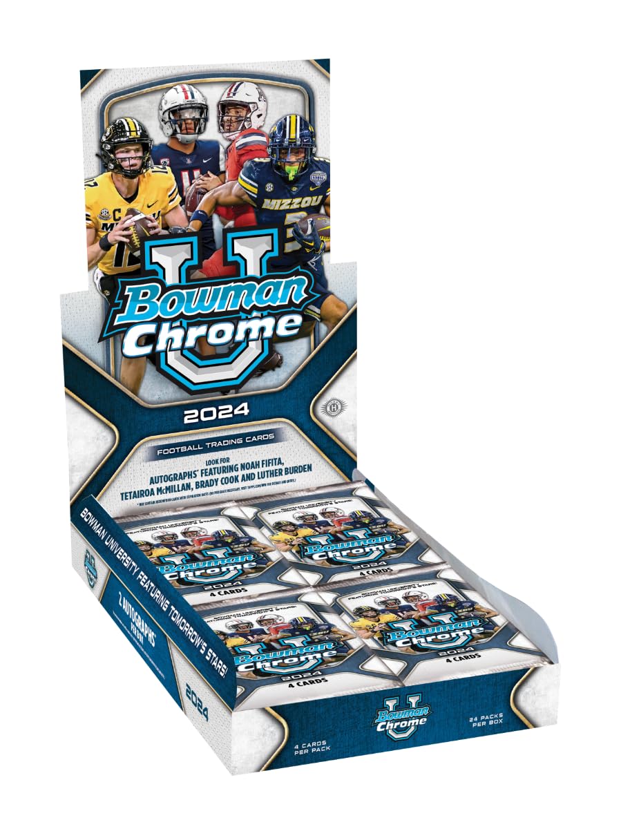 202324 Футбольный мяч Bowman U Chrome - ХОББИ Футбольный мяч Bowman University Хобби