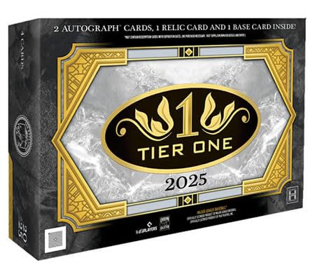 2025 TOPPS TIER ONE BASEBALL ХОББИ-БОКС - Topps Tier One Baseball Хобби-бокс